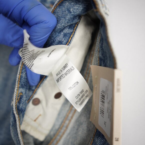 Agolde Parker Long Shorts in Wheel Size 28 NWT - Picture 10 of 14